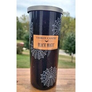 RARE YANKEE CANDLE 20 OZ BLACK MAGIC Retired Barely used Old Pour Scent